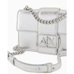 Armani Exchange Borsa Tracolla Argento XW000071AF11898 M8040 -Gagliotta 000071 1