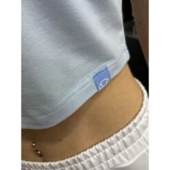 Ellesse T-shirt Crop Celeste Ehw202s25 590 -Gagliotta 202 2