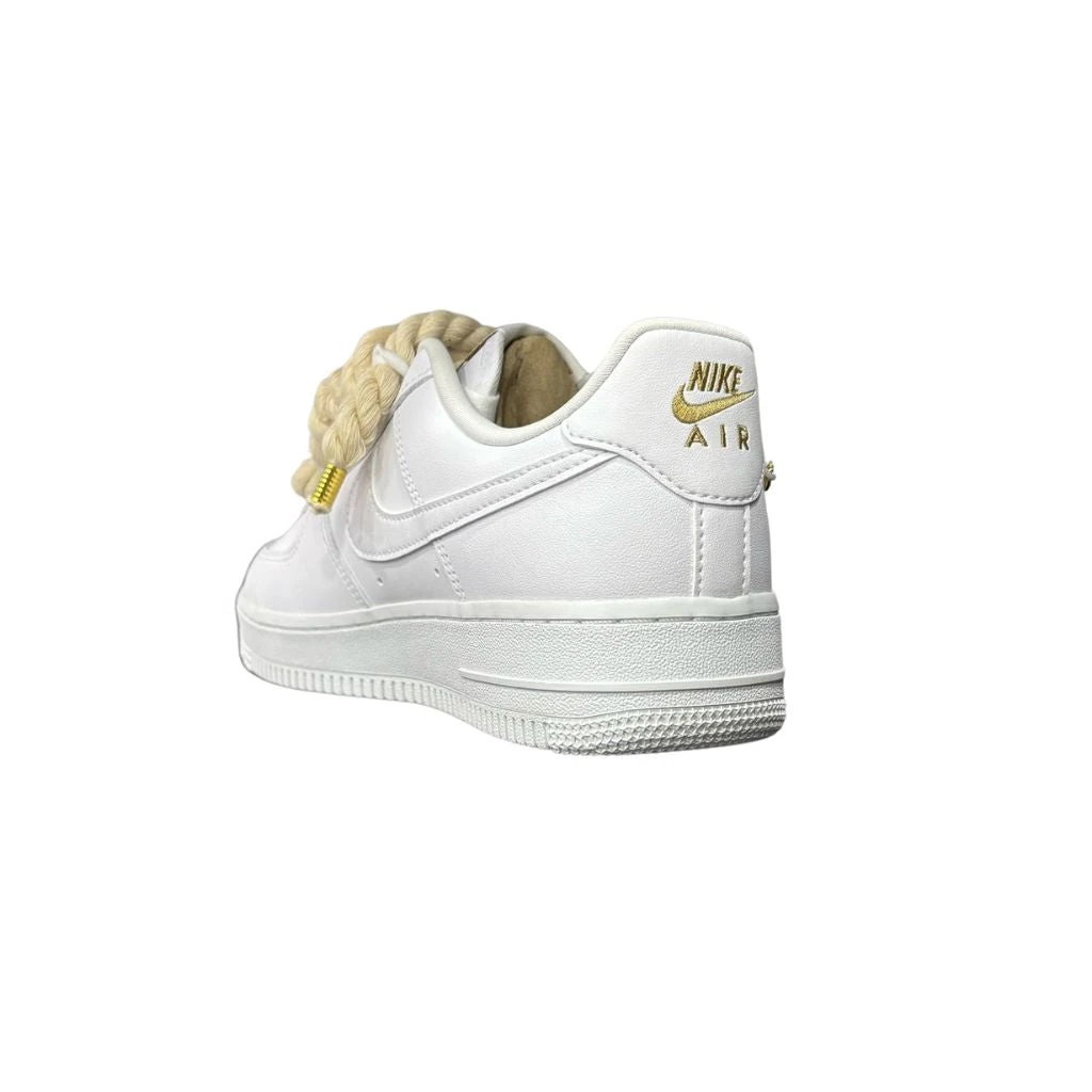 Nike Air Force 1 Low LX Bianco Corda Beige DD1525 100 5 Nike Air Force 1 Low LX Bianco Corda Beige DD1525 100 - immagine 3