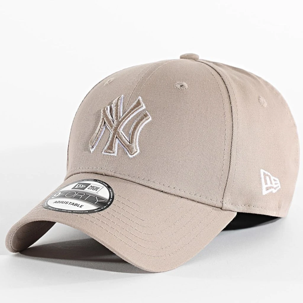 New Era Cappello New York Yankees Beige Doppio Logo 60675524