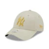 New Era Cappello New York Yankees Beige/Oro 60222491
