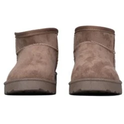 ICON Stivaletto Pelliccia Nabuk Taupe IC04414SD -Gagliotta DSCF4320