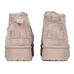 ICON Stivaletto Pelliccia Nabuk Beige IC04416SD -Gagliotta DSCF4341