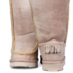 ICON Stivale Pelliccia Camoscio Beige IC04411SD -Gagliotta DSCF4398