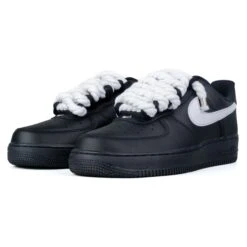 Nike Air Force 1 Black Corda Bianco FZ0627 010