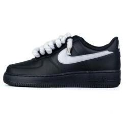 Nike Air Force 1 Black Corda Bianco FZ0627 010 -Gagliotta DSCF4807