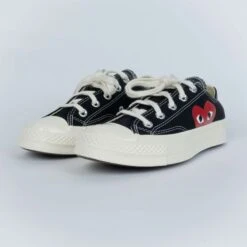 Converse X Comme Des Garçons PLAY Chuck 70 Low Black 150206C