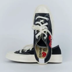 Converse X Comme Des Garçons PLAY Chuck 70 Low Black 150206C -Gagliotta DSCF6710