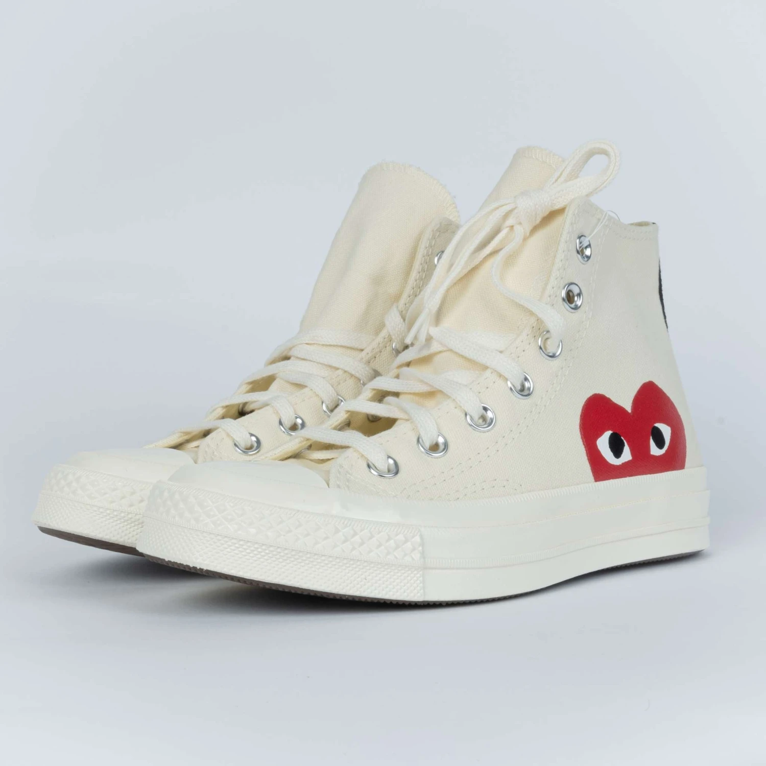 Converse X Comme Des Garçons PLAY Chuck 70 White 150205C 3 Converse X Comme Des Garçons PLAY Chuck 70 White 150205C