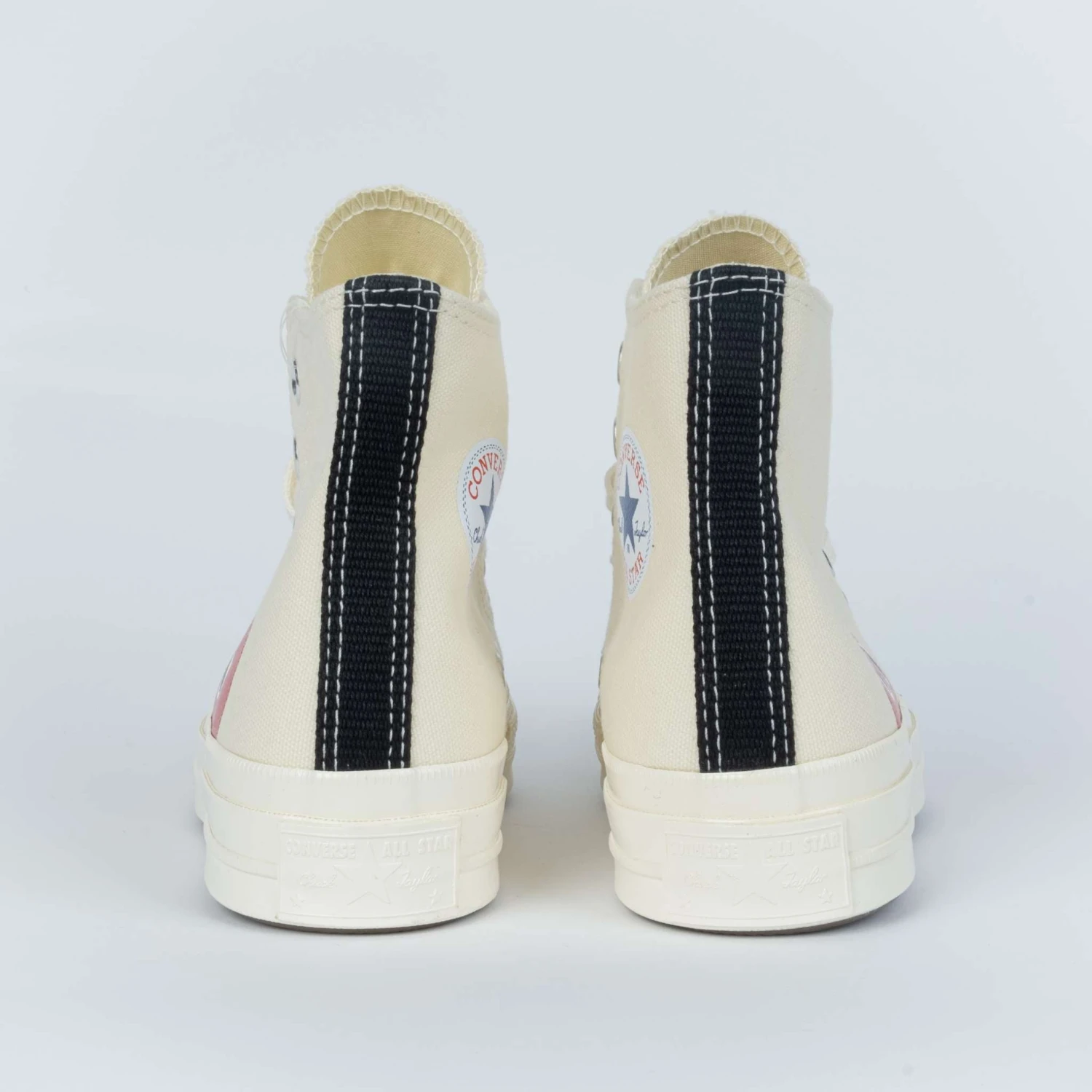 Converse X Comme Des Garçons PLAY Chuck 70 White 150205C 7 Converse X Comme Des Garçons PLAY Chuck 70 White 150205C - immagine 5