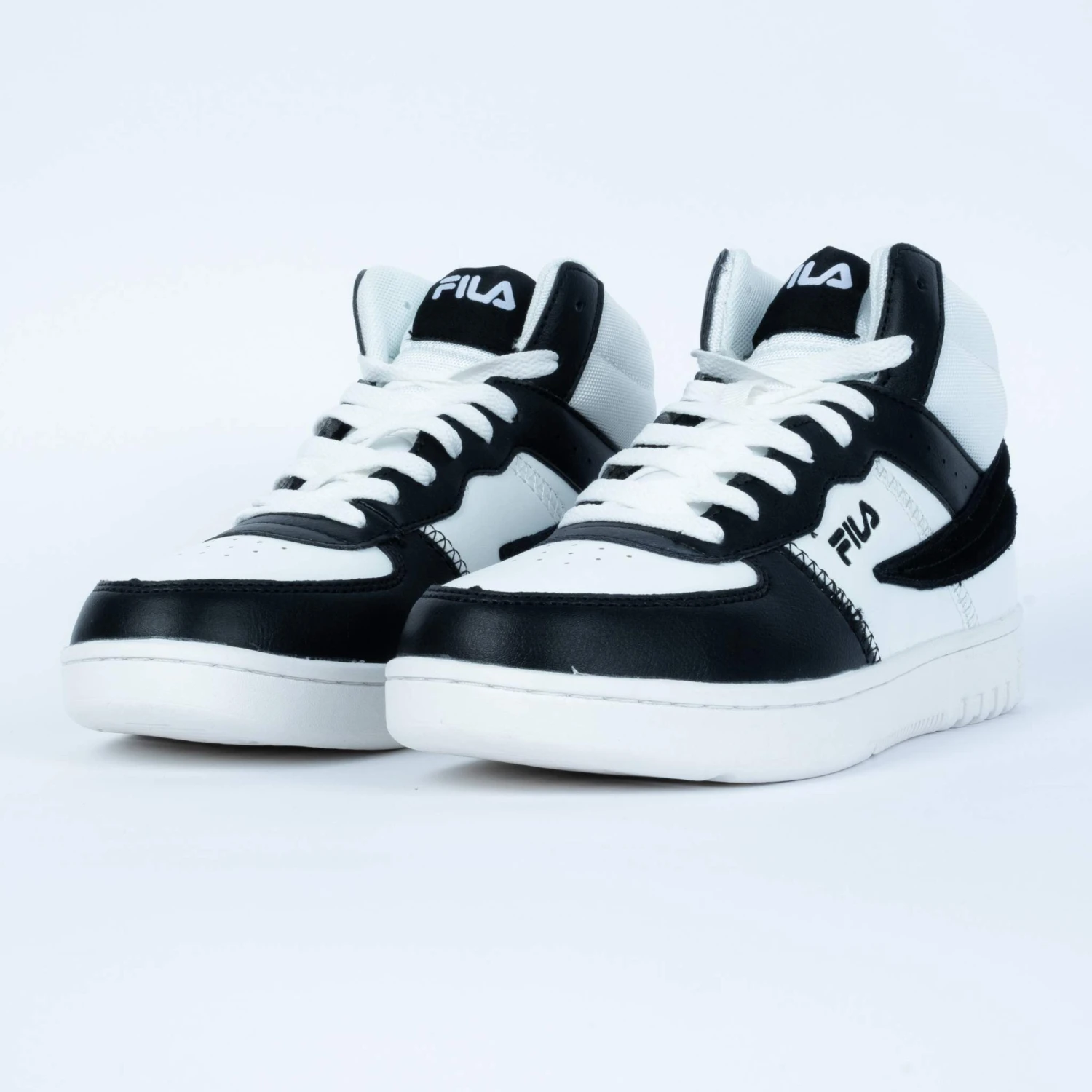 Fila Noclaf Mid Sneakers Bianco/Nero Fw0254-13036 3 Fila Noclaf Mid Sneakers Bianco/Nero Fw0254-13036