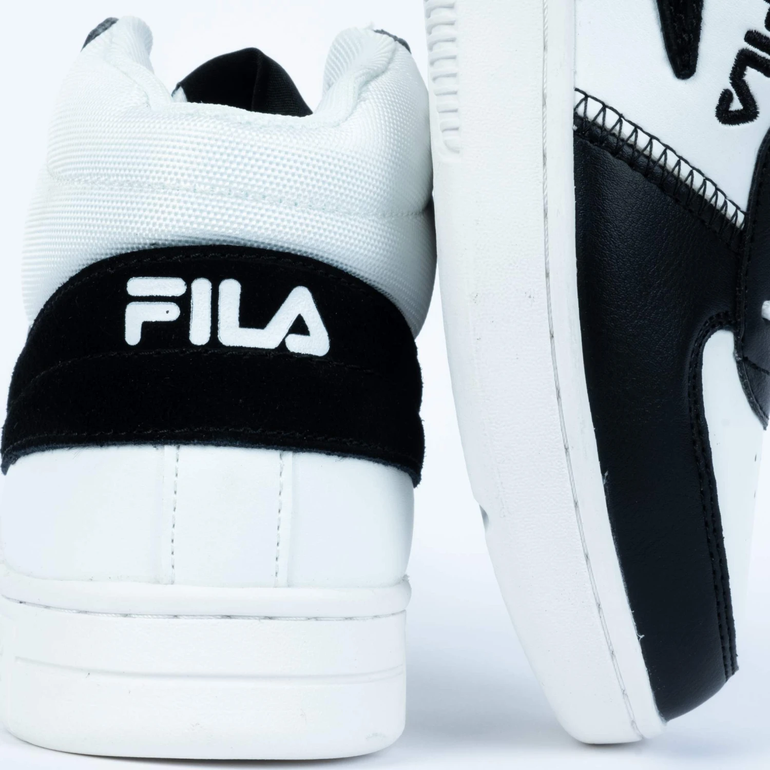 Fila Noclaf Mid Sneakers Bianco/Nero Fw0254-13036 8 Fila Noclaf Mid Sneakers Bianco/Nero Fw0254-13036 - immagine 6