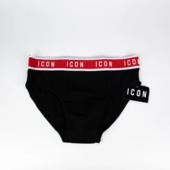 ICON Slip Uomo Nero/Rosso 47305