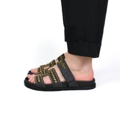 Raimond Miami Carle IV Denim Black / Oro -Gagliotta DSF2505