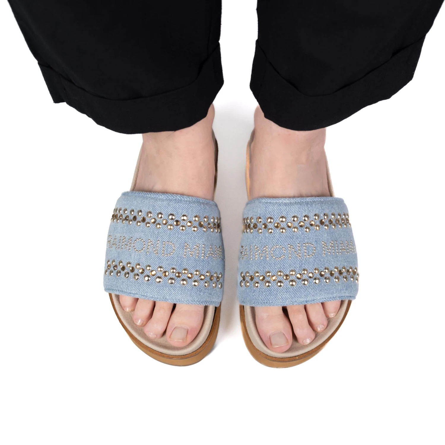 Raimond Miami Carle III Denim Blue / Oro 7 Raimond Miami Carle III Denim Blue / Oro - immagine 5