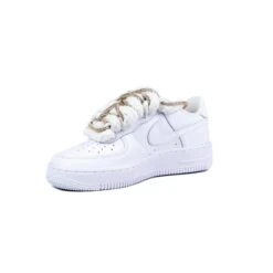 Nike Air Force 1 Bianco Corda / Brillantini Oro Fv5951 111 - Cw2288 111 -Gagliotta DSF2607