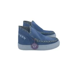 17 Seventeen Cleopatra Camoscio Celeste