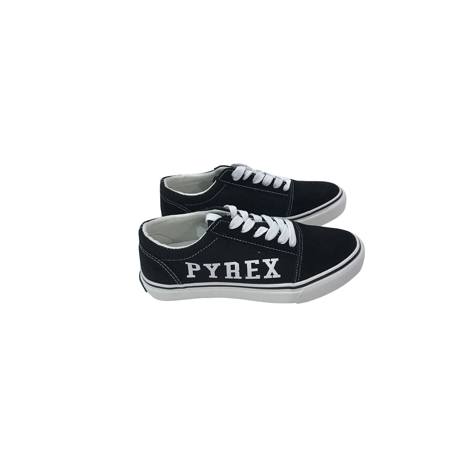 Pyrex Sneakers Bassa In Tela Nero Py020224 - 020201 3 Pyrex Sneakers Bassa In Tela Nero Py020224 - 020201