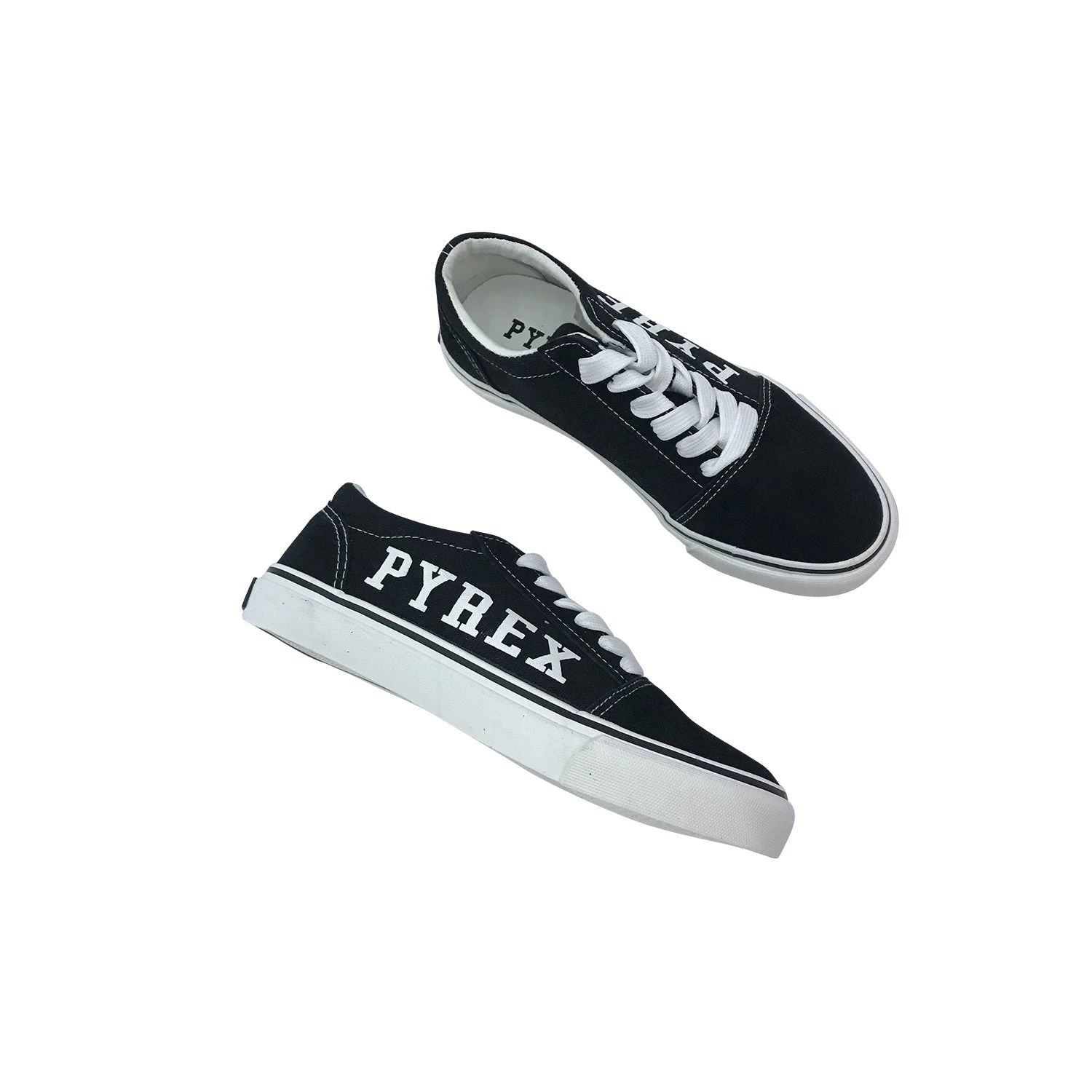 Pyrex Sneakers Bassa In Tela Nero Py020224 - 020201 4 Pyrex Sneakers Bassa In Tela Nero Py020224 - 020201 - immagine 2