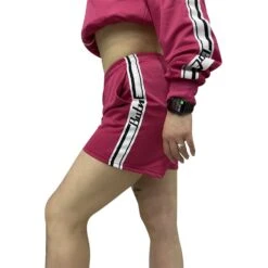 Butnot Pantaloncino Banda Laterale Fuxia D715