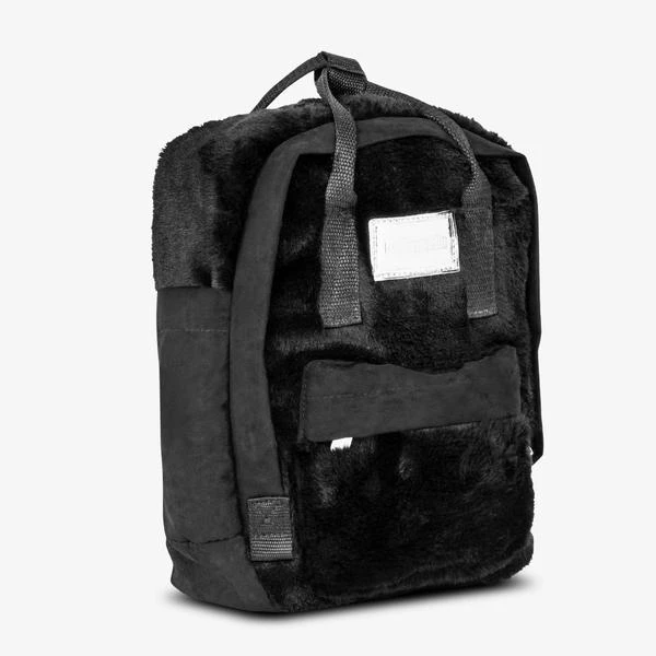 D.franklin Abby Backpack Fur Black / Black 4 D.franklin Abby Backpack Fur Black / Black - immagine 2