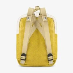 D.franklin Abby Backpack Fleece Beige / Mustard -Gagliotta IIKMPAC116 0063 30 600x db42e636 bca9 42ff 9a30 40ec8b537091
