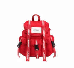 The Bags Zaino In Nylon Rosso Piccolo
