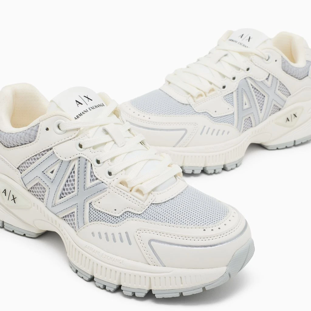 Armani Exchange Sneakers Offwhite/Argento XDX195XV944 S137 8 Armani Exchange Sneakers Offwhite/Argento XDX195XV944 S137 - immagine 6