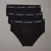 Calvin Klein Slip In Confezione Da 3 Total Black 1 Calvin Klein Slip In Confezione Da 3 Total Black -Gagliotta calvinman 12