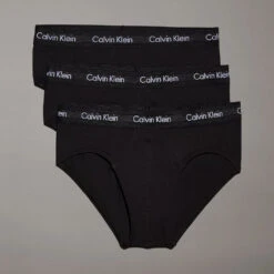 Calvin Klein Slip In Confezione Da 3 Total Black