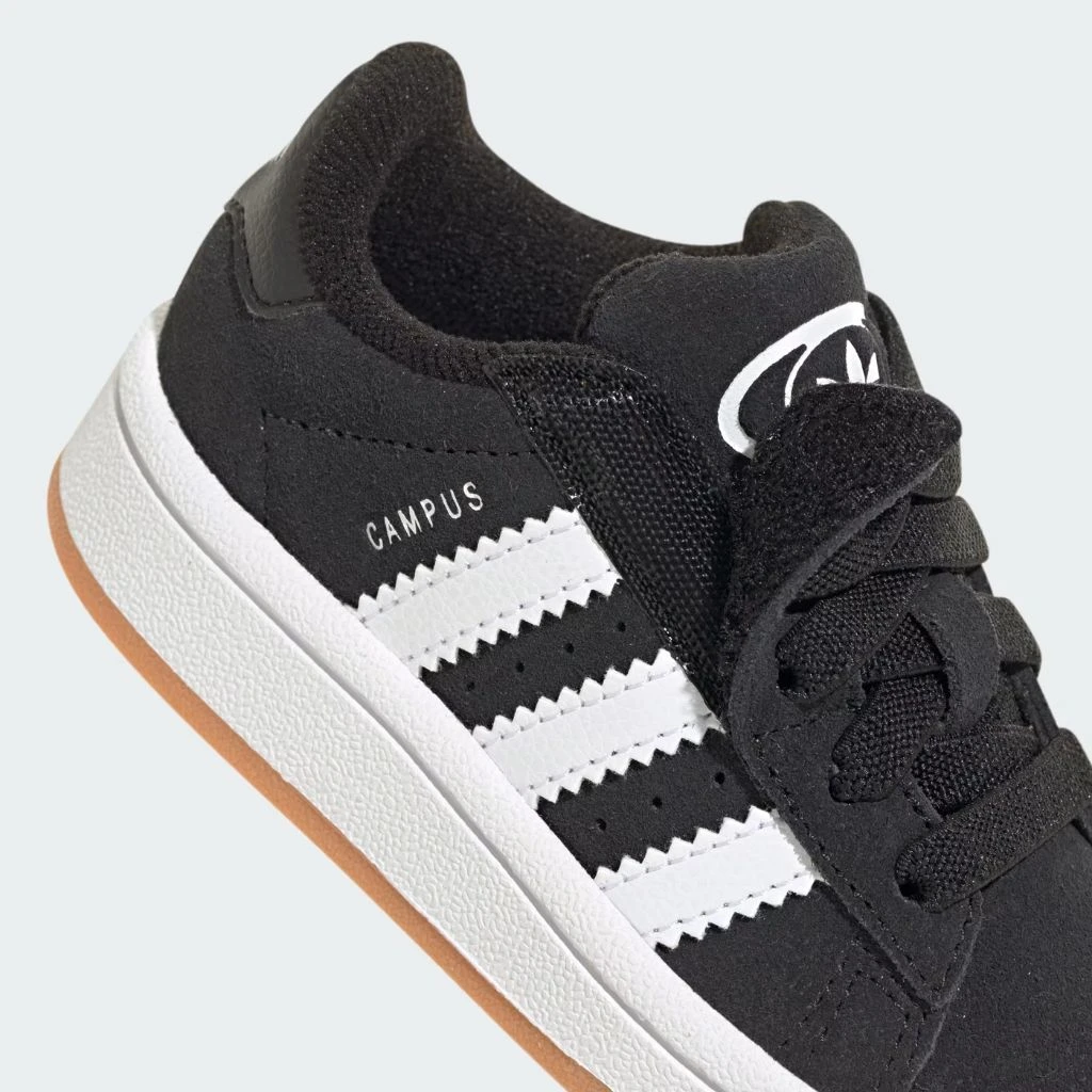 Adidas Campus 00s CF EL Core Black Cloud White Gum (TD) Ji4335 9 Adidas Campus 00s CF EL Core Black Cloud White Gum (TD) Ji4335 - immagine 7