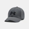 Under Armour Cappello Grigio Logo Nero 1376701 012 -Gagliotta cappelloundernero 3