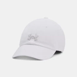 Under Armour Cappello Bianco Logo Grigio 1376705 100