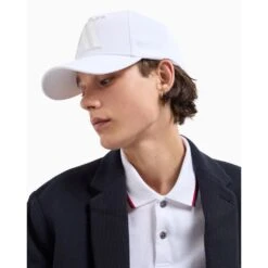 Armani Exchange Cappello Logo Grande Bianco 954079CC518 00010 -Gagliotta cappellouomo
