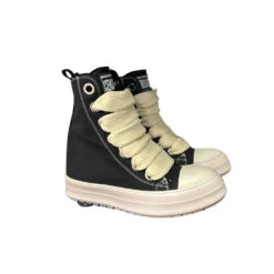 Censored RK Stivaletto Nero In Tela