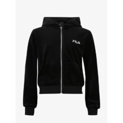 Fila Felpa Longuich Velluto Nero Fat0593 - 80010