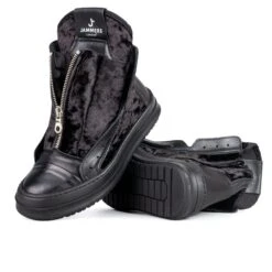 Jammers London Tore Total Ciniglia Nero Fondo Nero -Gagliotta jammersnapuleeciniglia 06