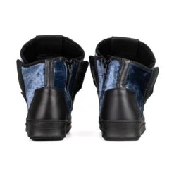 Jammers London Tore Total Ciniglia Blu Fondo Nero -Gagliotta jammersnapuleeciniglia 13