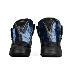 Jammers London Tore Total Ciniglia Blu Fondo Nero -Gagliotta jammersnapuleeciniglia 14