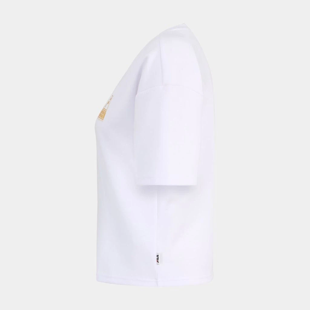 Fila Lisakovsk T-shirt Bianco Faw1044 10001 7 Fila Lisakovsk T-shirt Bianco Faw1044 10001 - immagine 5