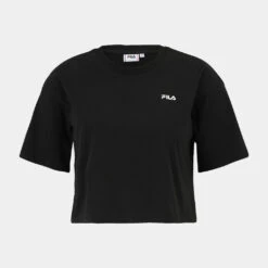 Fila Locri T-Shirt Crop Nero Faw1056 80010 -Gagliotta locri 7