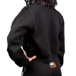 ICON Felpa Girocollo Nero / Bianco ID9108F -Gagliotta lollooo 52