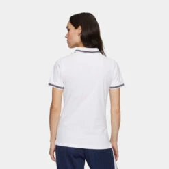 Fila Lomre Slim Polo Shirt Bianco Faw1013 10001 -Gagliotta lomre 9