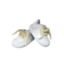 Nike Air Force 1 Low Crib White (I) Corda Beige CK2201 100 9 Nike Air Force 1 Low Crib White (I) Corda Beige CK2201 100 -Gagliotta nikebaby