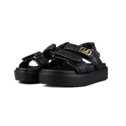 Marc Ellis Asia228 Sandalo Nero Trapuntato