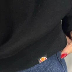 Ellesse Felpa Nero Ehw250S25 050 -Gagliotta shirtellesse 11